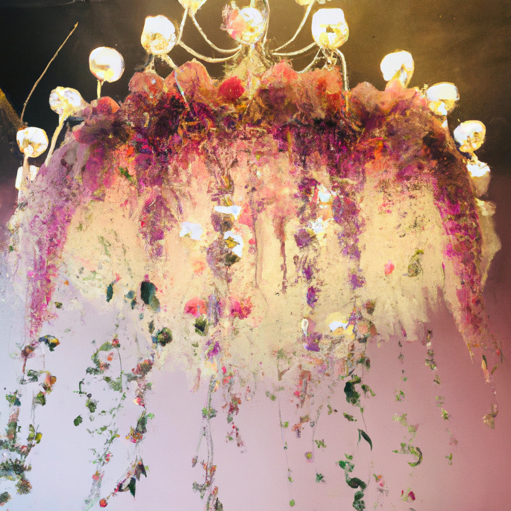 DIY Floral Chandeliers: Add Elegance and Romance to Any Room